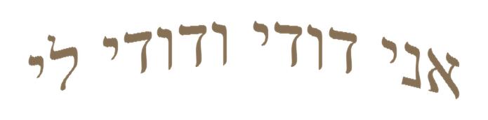אני דודי ודודי לי